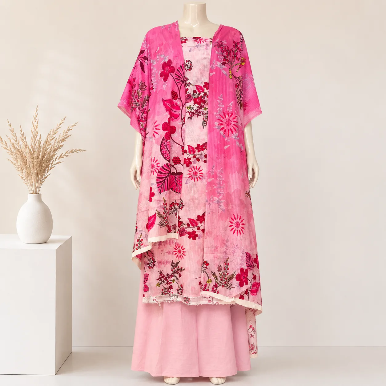 Bana Dora Premium Lawn – 3 Piece Unstitched Suit